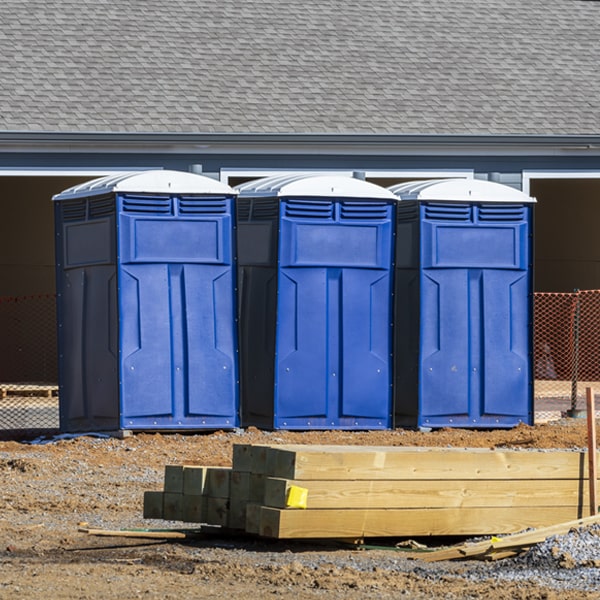 how do you dispose of waste after the porta potties have been emptied in Charleston ME